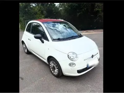 Gebraucht Fiat 500C 69 PS (50 kW) 2013 Weiß Cabrio