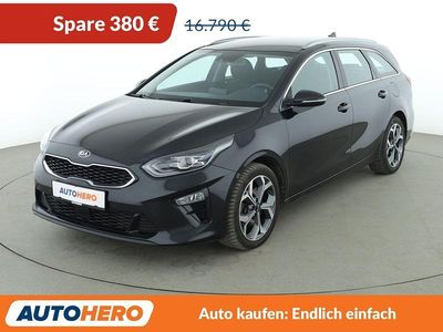 Gebraucht Kia Ceed Spirit 136 PS (100 kW) 2019 Schwarz Kleinwagen