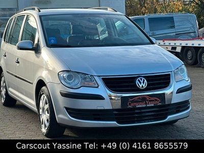 Gebraucht VW Touran Conceptline 102 PS (75 kW) 2008 Silber Van / Kleinbus