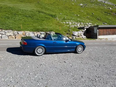 Gebraucht BMW 325 Cabriolet Performance 192 PS (141 kW) 2003 Blau Cabrio
