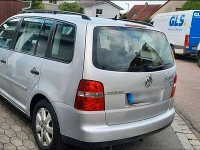 Gebraucht VW Touran Conceptline 90 PS (66 kW) 2006 Silber Van / Kleinbus