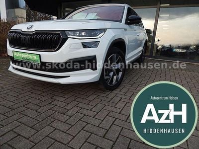 Weiß Gebraucht 2022 Skoda Kodiaq SportLine SUV | 36.390 € (Fairer Preis)