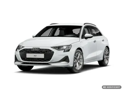 Gebraucht Audi A3 Sportback e-tron Ambiente 204 PS (150 kW) 2025 Gletscherweiß metallic (metallic) Kleinwagen