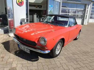 Gebraucht Fiat 124 Spider Sport 90 PS (66 kW) 1971 Rotorange Cabrio