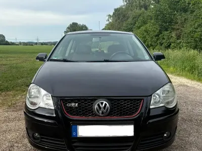 Gebraucht VW Polo Sportline 105 PS (77 kW) 2008 Schwarz Kleinwagen