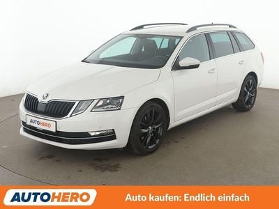 Gebraucht Skoda Octavia Style 150 PS (110 kW) 2018 Weiß Kombi