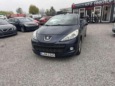 Gebraucht Peugeot 207 Active 120 PS (88 kW) 2012 Blau/metallicmit schutzlack Cabrio