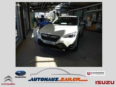 gebraucht Subaru XV 2.0ie e-BOXER Plat. Lineartr. Blauschwarzes Leder