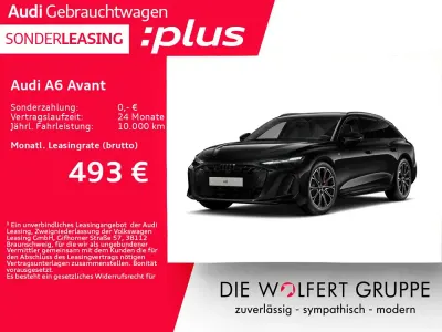 Gebraucht Audi A6 S-Line 367 PS (269 kW) 2025 Mythosschwarz metallic Kombi