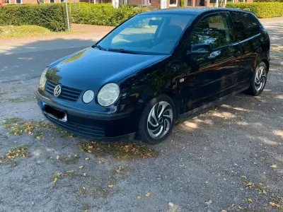 Gebraucht VW Polo 75 PS (55 kW) 2002 Schwarz Kleinwagen