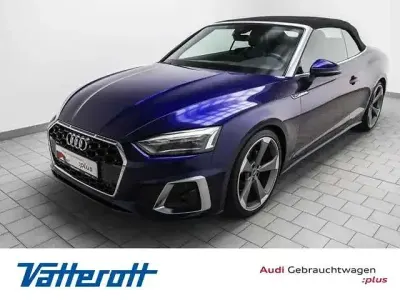 Usata Audi A5 S-Line 150 CV (110 kW) 2022 Blu Coupé