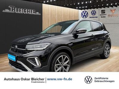 Gebraucht VW T-Cross Style 116 PS (85 kW) 2024 Schwarz SUV