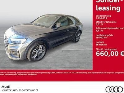 Second-hand Audi Q5 Sportback S-Line 299 CP (219 kW) 2022 Gri SUV