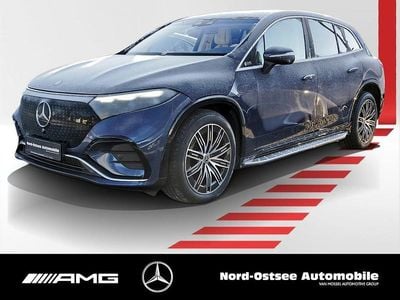 Gebraucht Mercedes EQS580 AMG 400 kW (544 PS) 2023 Metalliclack sodalithblau SUV