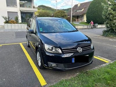 Gebraucht VW Touran Comfortline 140 PS (102 kW) 2012 Schwarz Van / Kleinbus