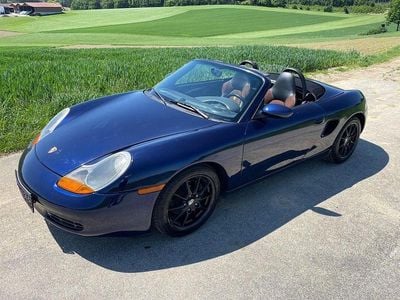Gebraucht Porsche Boxster 220 PS (161 kW) 2001 Blau Cabrio