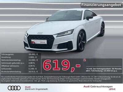 Gebraucht Audi TT S-Line 197 PS (144 kW) 2019 Gletscherweiß metallic Coupé