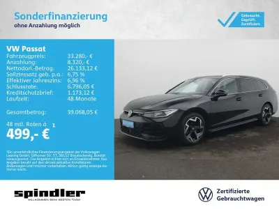 Gebraucht VW Passat R-line 150 PS (110 kW) 2025 Schwarz Kombi