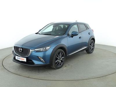 Gebraucht Mazda CX-3 Sports-Line 120 PS (88 kW) 2018 Blau SUV