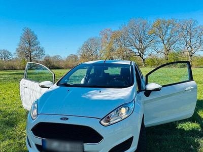 Second-hand Ford Fiesta 69 CP (50 kW) 2017 Alb Hatchback