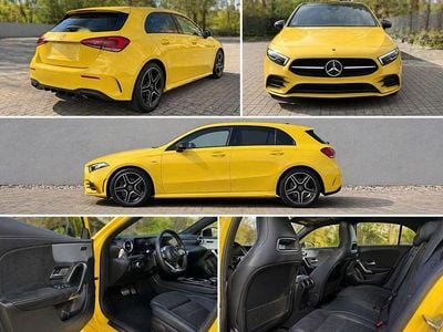 Brugt Mercedes A200 Edition 163 HK (119 kW) 2022 Gul Sedan