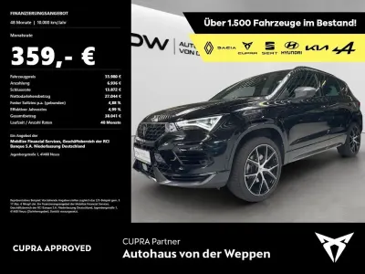 Gebraucht Cupra Ateca 190 PS (139 kW) 2024 Magic schwarz SUV