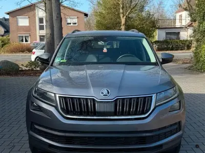 Käytetty Skoda Kodiaq Style 150 HP (110 kW) 2020 Hopea Katumaasturi