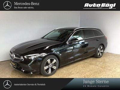 Lack obsidianschwarz Gebraucht 2023 Mercedes C220 Avantgarde Kombi | 38.690 € (Fairer Preis)