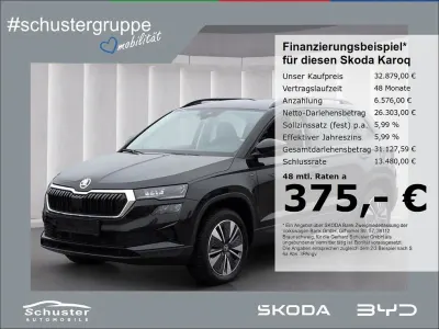 Gebraucht Skoda Karoq Tour 150 PS (110 kW) 2025 Schwarz SUV