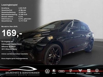 Neu Seat Ibiza Black Edition 116 PS (85 kW) 2025 Schwarz Limousine