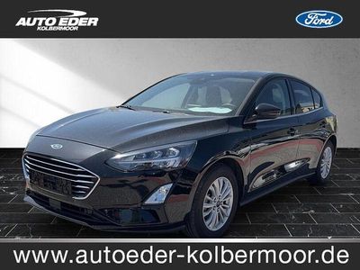 Schwarz Gebraucht 2021 Ford Focus Titanium Limousine | 19.990 € (Fairer Preis)