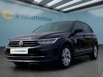 Gebraucht VW Tiguan 150 PS (110 kW) 2021 Schwarz SUV
