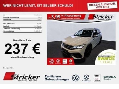 Usata VW Tiguan R 320 CV (235 kW) 2023 Bianco SUV