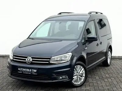 Usata VW Caddy 125 CV (91 kW) 2016 Blu Monovolume