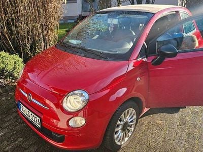 Gebraucht Fiat 500C Wind 69 PS (50 kW) 2013 Rot Cabrio