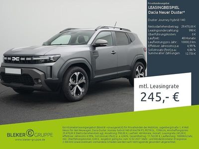 Nuova Dacia Duster Journey 140 CV (102 kW) 2025 Grigio SUV