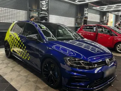 Gebraucht VW Golf VII R 310 PS (228 kW) 2018 Blau Limousine