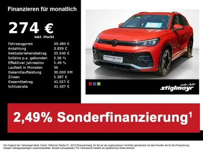 Gebraucht VW Tiguan R-line 150 PS (110 kW) 2025 Rot SUV