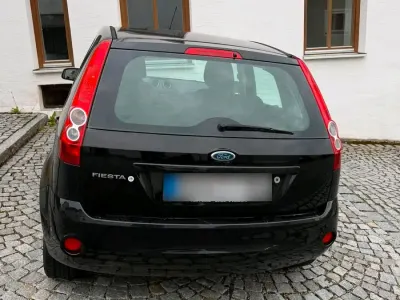 Gebraucht Ford Fiesta 2008 Schwarz Kleinwagen