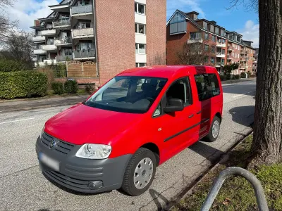 Gebraucht VW Caddy Life 109 PS (80 kW) 2009 Rot Van / Kleinbus