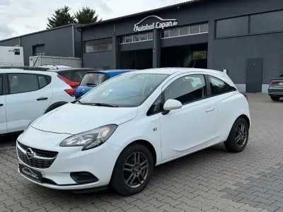 Gebraucht Opel Corsa Edition 90 PS (66 kW) 2015 Weiß Kleinwagen