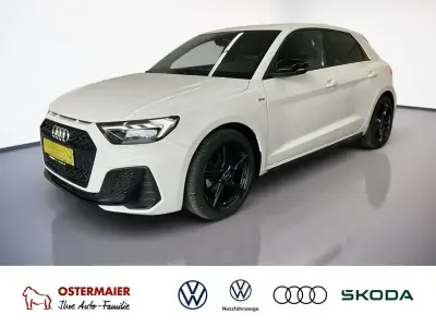 Gebraucht Audi A1 Sportback S-Line 116 PS (85 kW) 2024 Cortinaweiß mythosschwarz Kleinwagen