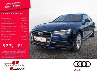 Gebraucht Audi A4 Ambiente 190 PS (139 kW) 2019 Navarrablau metallic Limousine