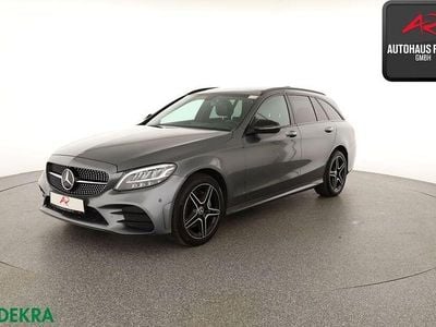 Gebraucht Mercedes C220 AMG 194 PS (142 kW) 2019 Selenitgrau Kombi