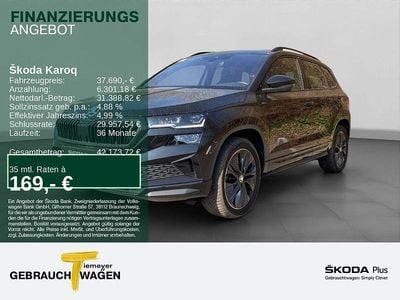 Usata Skoda Karoq SportLine 190 CV (139 kW) 2024 Nero SUV