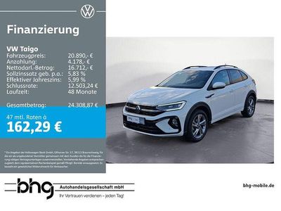 Gebraucht VW Taigo R-line 110 PS (80 kW) 2022 Weiß SUV