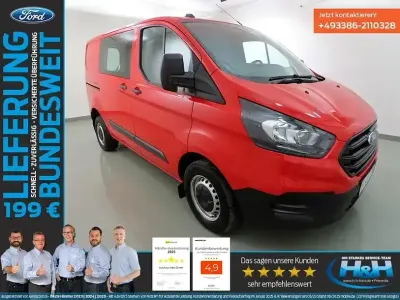 Usata Ford Transit Custom 105 CV (77 kW) 2021 Rosso Station wagon