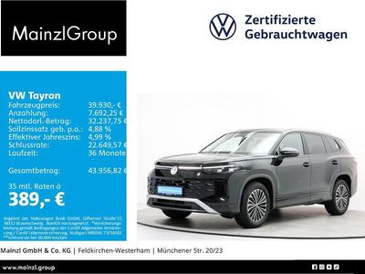 Gebraucht VW Tayron Life 150 PS (110 kW) 2025 Schwarz SUV