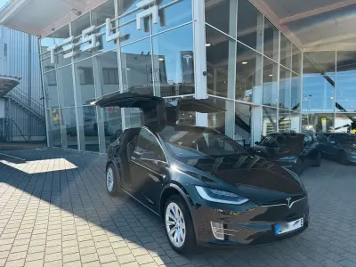 Gebraucht Tesla Model X Long Range AWD 386 kW (525 PS) 2019 Schwarz SUV