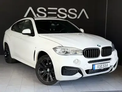 Gebraucht BMW X6 M Sport 258 PS (189 kW) 2015 Weiß SUV